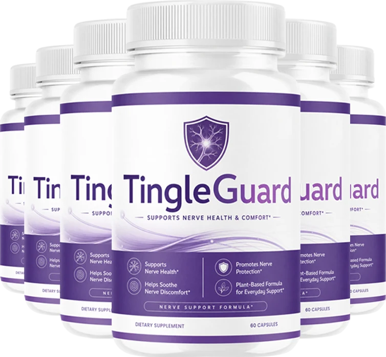 TingleGuard 6 Bottles package