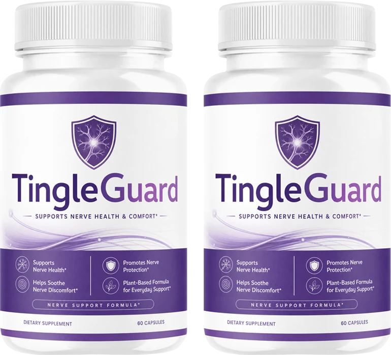 TingleGuard nerve support capsule bottles